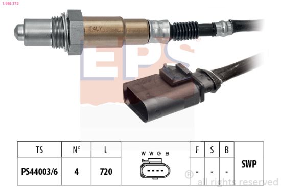 Obrázok Lambda sonda EPS Made in Italy - OE Equivalent 1998173