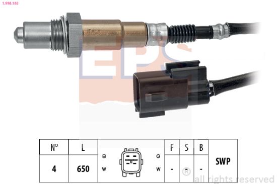 Obrázok Lambda sonda EPS Made in Italy - OE Equivalent 1998179