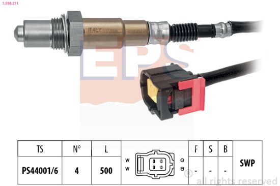 Obrázok Lambda sonda EPS Made in Italy - OE Equivalent 1998211