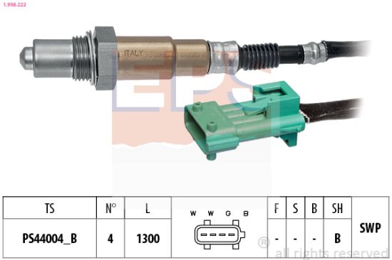 Obrázok Lambda sonda EPS Made in Italy - OE Equivalent 1998222