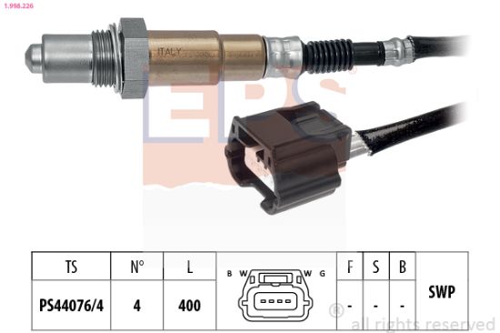 Obrázok Lambda sonda EPS Made in Italy - OE Equivalent 1998226