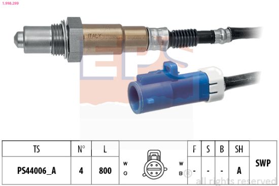 Obrázok Lambda sonda EPS Made in Italy - OE Equivalent 1998299