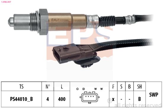 Obrázok Lambda sonda EPS Made in Italy - OE Equivalent 1998307
