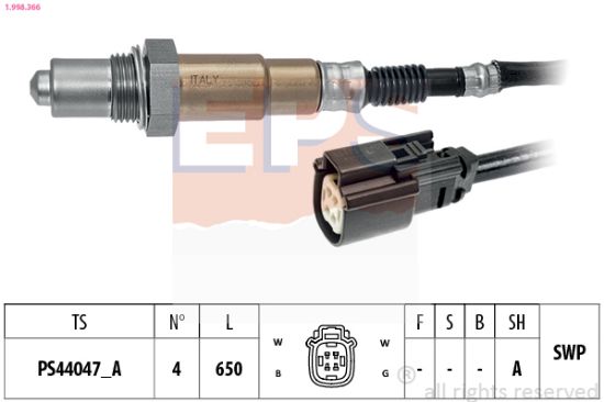 Obrázok Lambda sonda EPS Made in Italy - OE Equivalent 1998366
