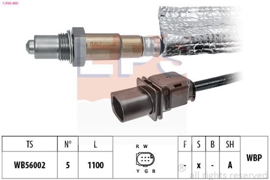 Obrázok Lambda sonda EPS Made in Italy - OE Equivalent 1998489