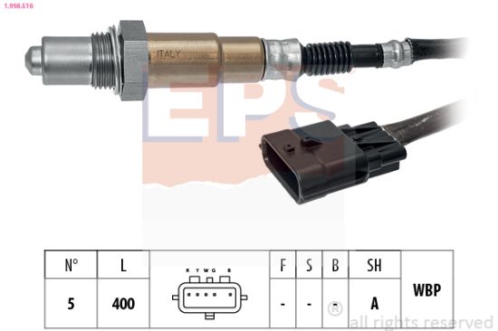 Obrázok Lambda sonda EPS Made in Italy - OE Equivalent 1998516