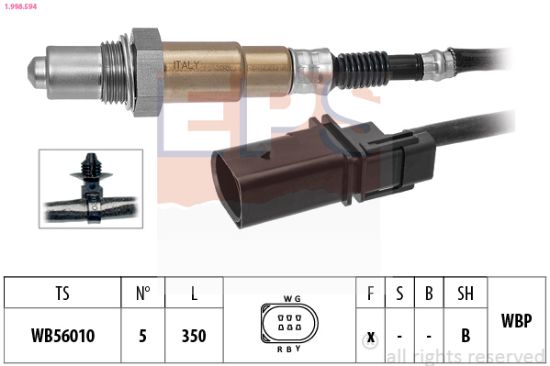 Obrázok Lambda sonda EPS Made in Italy - OE Equivalent 1998594
