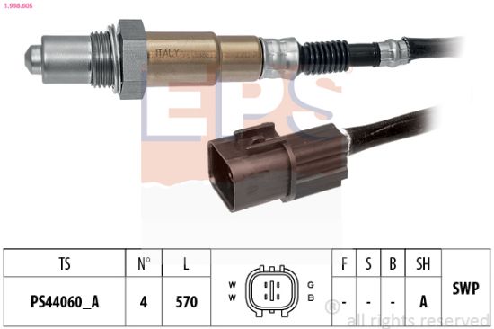 Obrázok Lambda sonda EPS Made in Italy - OE Equivalent 1998605