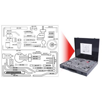 Obrázok Sada naradia na nastavenie, casovanie KS TOOLS  4001350