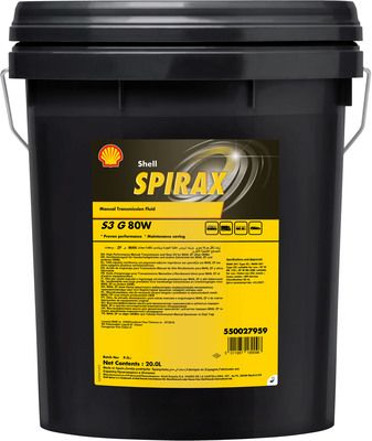 Obrázok Olej do prevodovky SHELL Spirax S3 G 80W 20L