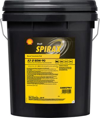 Obrázok Olej do prevodovky SHELL Spirax S3 G 80W-90 20L
