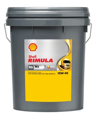 Obrázok Motorový olej SHELL Rimula R6 MS 10W-40 20L