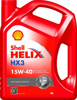 Obrázok Motorový olej SHELL Helix HX3 15W-40 550039926