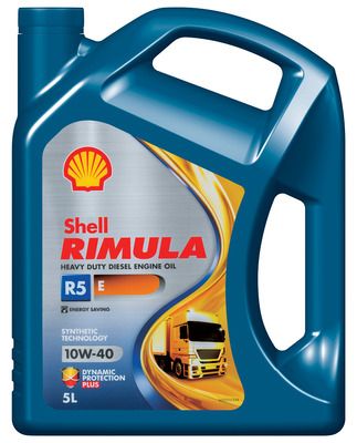Obrázok Motorový olej SHELL Rimula R5 E 10W-40 5L
