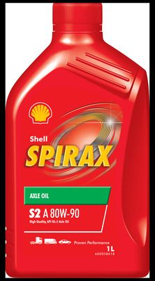 Obrázok Olej do prevodovky SHELL Spirax S2 A 80W-90 1L