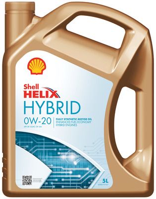Obrázok Motorový olej SHELL Helix HYBRID 0W-20 5L