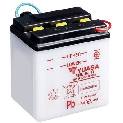 Obrázok Batéria YUASA Conventional  6V/5,8Ah