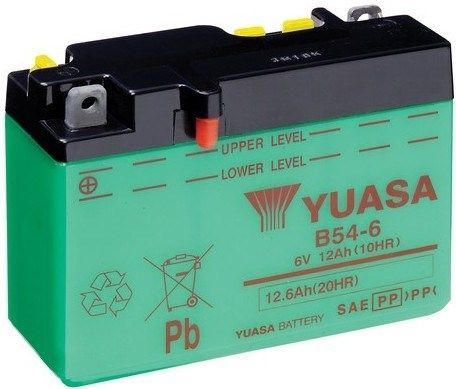 Obrázok Batéria YUASA Conventional  6V/12,6Ah