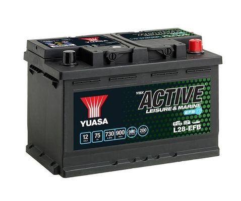 Obrázok Batéria YUASA Leisure 12V/75Ah