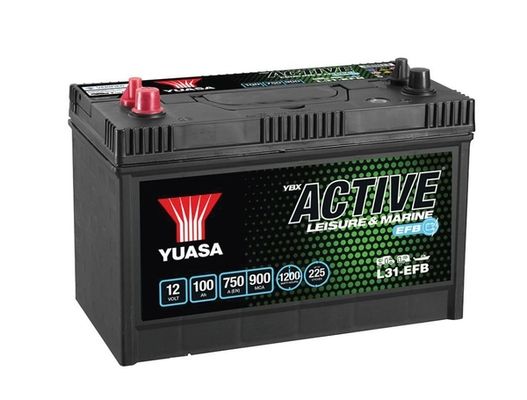 Obrázok Batéria YUASA Leisure 12V/100Ah/750A