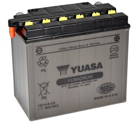 Obrázok Batéria YUASA YuMicron CX YB16BCX