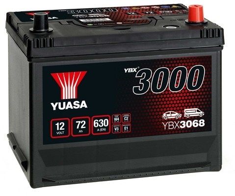Obrázok Batéria YUASA YBX3068 12V/72Ah/630A