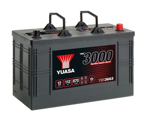 Obrázok Batéria YUASA YBX3663 12V/112Ah/870A