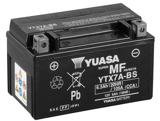 Obrázok Batéria YUASA Maintenance Free YTX7ABS