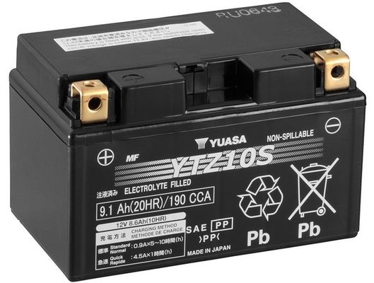 Obrázok Batéria YUASA High Performance Maintenance Free YTZ10S