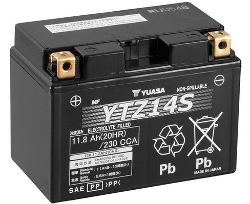 Obrázok Batéria YUASA High Performance Maintenance Free YTZ14S