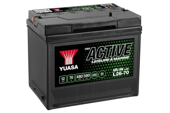 Obrázok Batéria YUASA Leisure 12V/70Ah/480A