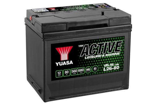Obrázok Batéria YUASA Leisure 12V/80Ah/560A