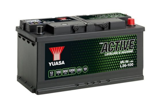 Obrázok Batéria YUASA Leisure 12V/100Ah/900A