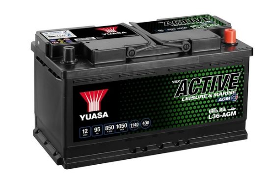Obrázok Batéria YUASA Leisure 12V/95Ah/850A