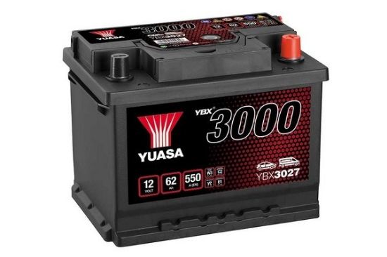 Obrázok Batéria YUASA YBX3027 12V/62Ah/550A