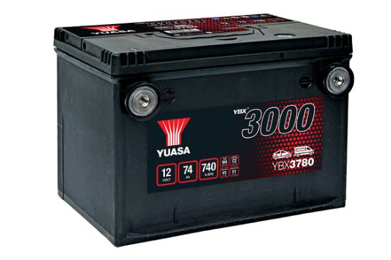 Obrázok Batéria YUASA YBX3780 12V/74Ah/740A