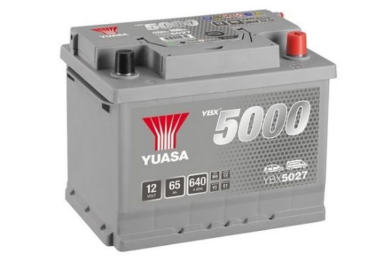 Obrázok Batéria YUASA YBX5027 12V/65Ah/640A