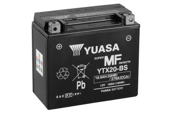 Obrázok Batéria YUASA Maintenance Free YTX20BS