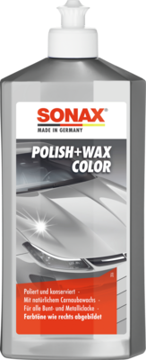 Obrázok Leżtenka na lak SONAX Polish & wax color (silber/grey) NanoPro 02963000