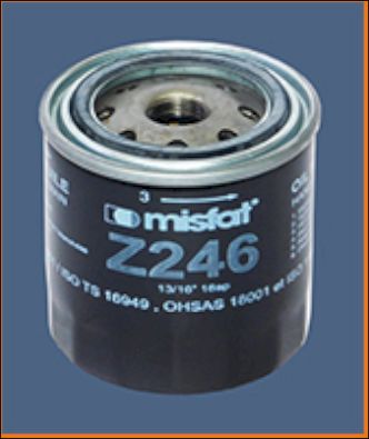 Obrázok Olejový filter MISFAT  Z246