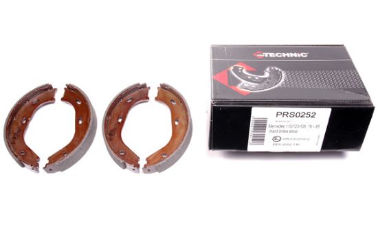 Obrázok Sada brzd. čeľustí parkov. brzdy PROTECHNIC  PRS0252