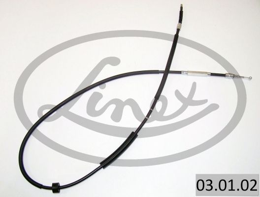 Obrázok żażné lanko parkovacej brzdy LINEX  030102