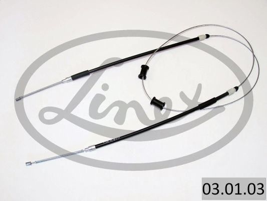 Obrázok żażné lanko parkovacej brzdy LINEX  030103