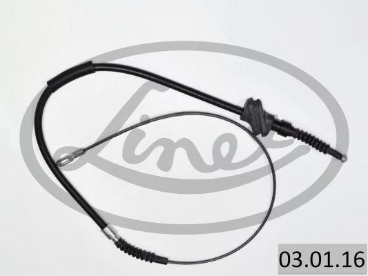 Obrázok żażné lanko parkovacej brzdy LINEX  030116