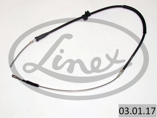 Obrázok żażné lanko parkovacej brzdy LINEX  030117