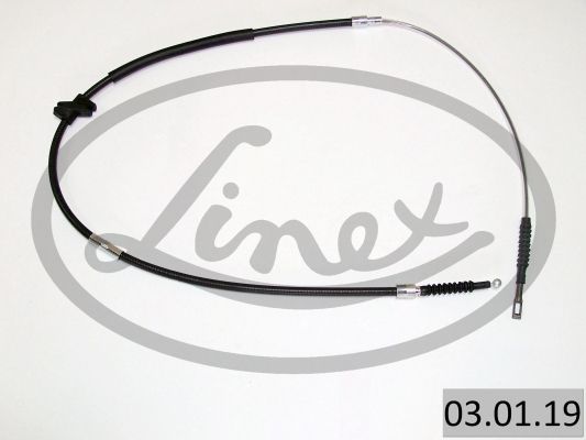 Obrázok żażné lanko parkovacej brzdy LINEX  030119