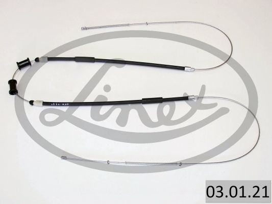 Obrázok żażné lanko parkovacej brzdy LINEX  030121