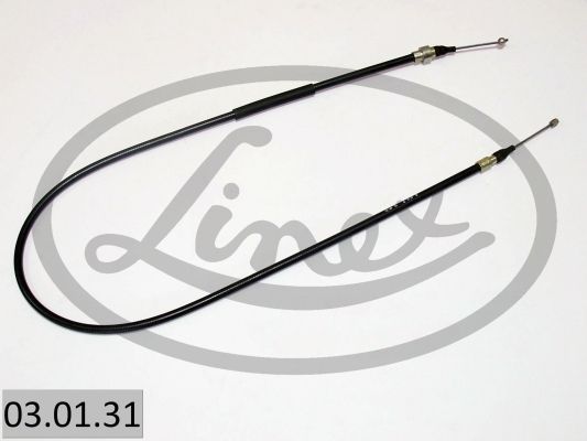 Obrázok żażné lanko parkovacej brzdy LINEX  030131