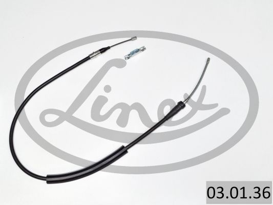 Obrázok żażné lanko parkovacej brzdy LINEX  030136