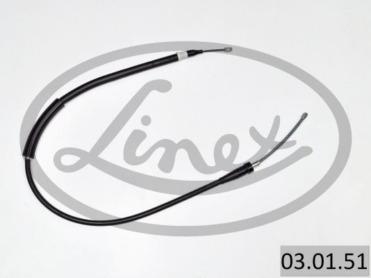 Obrázok żażné lanko parkovacej brzdy LINEX  030151